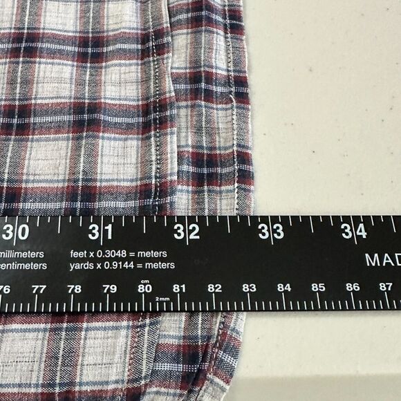 Roundtree & Yorke Shirt Men’s Size XL Plaid Multicolor Button Down Cotton Casual - Picture 9 of 11
